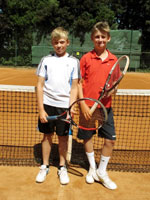 Foto po dvouhr�ch zleva :  �imon Czernek, Jan Cienciala