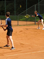 Z�b�ry z tr�ninku zleva :  V�tek Ra�ka, Jarmila Sikorov�