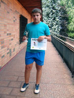 3.m�sto dvouhra dorostenci :  Jan Chyla