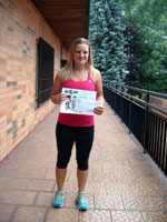 1.m�sto dvouhra �eny :  Krist�na Hrabalov�