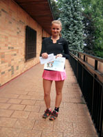 3.m�sto dvouhra �eny :  Pavla Kov��ov�