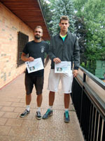 3.m�sto �ty�hra mu�i zleva :  Daniel Rola, David Kiss