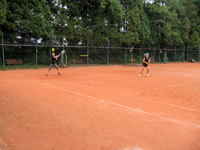 Z�b�ry z fin�le �ty�hry �en zleva :  Pavla Kov��ov�, Hana Kov��ov�