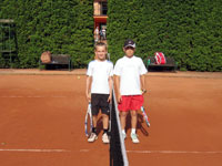 Semifinalist� dvouhry zleva :  Simon Spirka, Michael Czudek