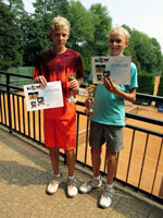 1.msto tyhra star ci zleva :  Jan Drong, Pavel Drong