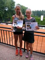 1.msto tyhra star aky zleva :  Adriana Gaov, Chiara Nella Ondroukov