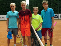 Finalist tyhry zleva :  Pavel Drong, Jan Drong, Vtek Raka, Jakub Miho