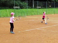 ��astn�ci turnaje :  Ag�ta Martynkov�, Tereza Lipowsk�