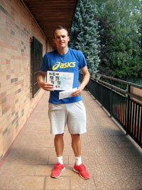 2.m�sto dvouhra mu�i :  Tom� Hrabec