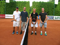 Finalist� �ty�hry mu�� zleva :  Daniel Vala, Jan Lo���k, Zden�k D�rkas, Jan Pobo�il