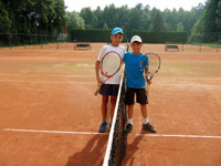 Semifinalist� dvouhry zleva :  Luk� L�sek, Tom� Tajdus