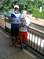 2.msto tyhra star ci zleva :  Maty Sochor, Simon Spirka