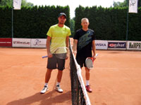 Finalist dvouhry mu zleva :  Robert Rumler, Pavel Nejedl