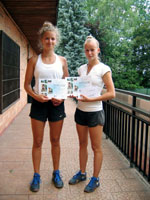 3.msto tyhra eny zleva :  Linda evkov, Karin afrnkov