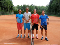 Finalist tyhry mu zleva :  Matj Skrbek, Adam Vejmelka, Jakub Kadora, Martin Tajdus