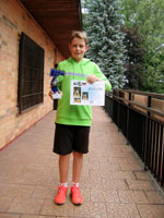 1.m�sto dvouhra mlad�� ��ci :  Michal Ol�a