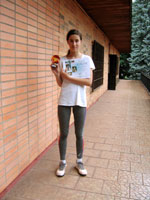 3.m�sto dvouhra mlad�� �a�ky :  Kl�ra Sikorov�