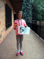 3.m�sto dvouhra mlad�� �a�ky :  Ella Ftorkov�