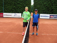 Finalist� dvouhry zleva :  Michal Ol�a, Adam Ku�itka