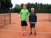 Semifinalist� dvouhry zleva :  Michal Ol�a, Luk� Ku�itka