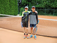 Semifinalist� dvouhry zleva :  Jan Frodl, Adam Ku�itka