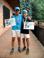 2.m�sto �ty�hra mlad�� ��ci zleva :  Adam Ku�itka, Luk� Ku�itka