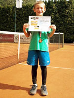 1.m�sto dvouhra chlapci :  V�clav Rucki