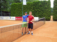 Finalist dvouhry zleva :  Vtek Raszka, Dominik Szturc