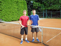 Semifinalist dvouhry zleva :  Dominik Szturc, Ji Bollog