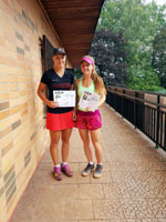 3.m�sto �ty�hra �eny zleva :  Hana Kov��ov�m, Dominika Hej�ov�