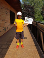 3.m�sto dvouhra mlad�� ��ci :  Jan Chlodnicki