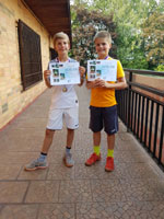 2.m�sto �ty�ha mlad�� ��ci zleva :  Filip Zasada, Jan Chlodnicki