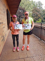 1.m�sto �ty�ha mlad�� �a�ky zleva :  Vendula Valdmannov�, Stella Klim�nkov�