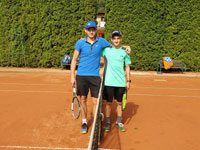 Semifinalist dvouhry zleva :  Adam Jadamus, Simon Spirka