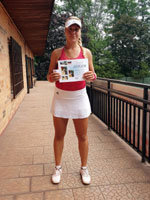 1.m�sto dvouhra �eny :  Martina Kudelov�