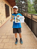 1.m�sto dvouhra mlad�� ��ci :  Tobi� Horsk�