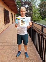 2.m�sto dvouhra mlad�� ��ci :  Matyas Palupa