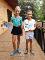 3.m�sto �ty�ha mlad�� �a�ky zleva :  S�ra Wilkov�, Nat�lie Roikov�