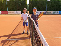 Semifinalist� zleva : Patrick Cecava, Mat�j Marek 