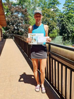 1.m�sto dvouhra �eny :  Gabriela Hor��kov�