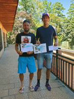 3.m�sto �ty�hra mu�i zleva :  Mat�j Krac�k, David Kova��k