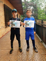 3.m�sto �ty�hra mlad�� ��ci :  Marek �andrik, Ji�� Kuld�nek