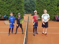 Semifinalist� �ty�hry zleva :  Ji�� Kuld�nek, Marek �andrik, Luk� Pietosz, Krist�n Krawiec