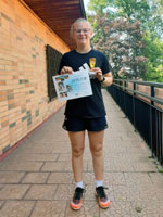 3.m�sto dvouhra star�� �a�ky :  Michalina Ondrzejek