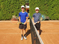 Finalist� dvouhry zleva :  Adam Kov��, Krzysztof Cie�lar