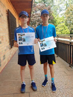 3.m�sto �ty�hra star�� ��ci zleva :  Maty� Golec, Tobi� Byrtus