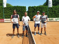 Finalist� �ty�hra mu�i zleva :  David Kova��k, Stanislav Nebojsa, Jan Jerm��, Michal Lu�ovsk�