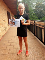 2.m�sto dvouhra mlad�� �a�ky :  Ag�ta Gebauerov�