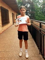 3.m�sto dvouhra mlad�� �a�ky :  Liliana Michalcov�