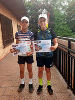 3.m�sto �ty�hra mlad�� ��ci :  Richard Pe�ek, Franti�ek Vok��